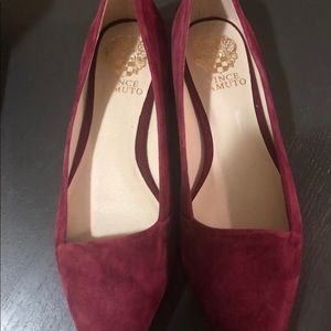 Red flats. Worn Once